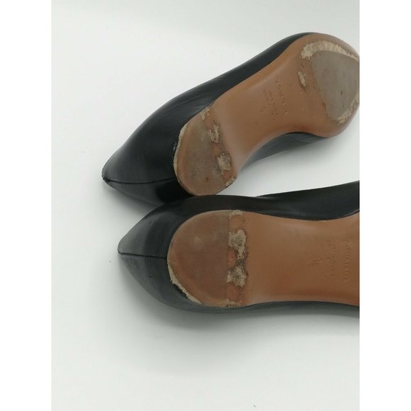 Aquatalia Black Ballet Flats With Jewels - Picture 11 of 12